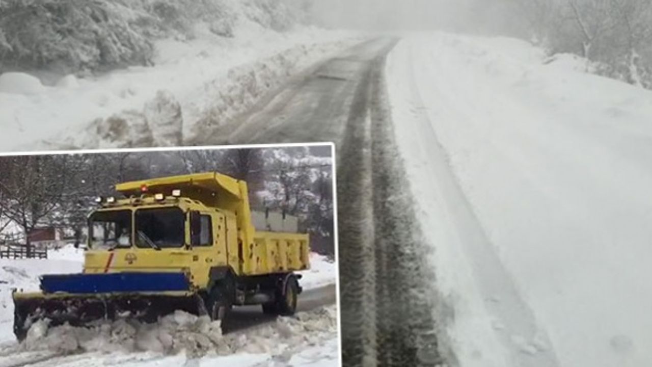 Sinop'ta kar yağışı; 'Zorunlu olmadıkça sokağa çıkmayın' uyarısı