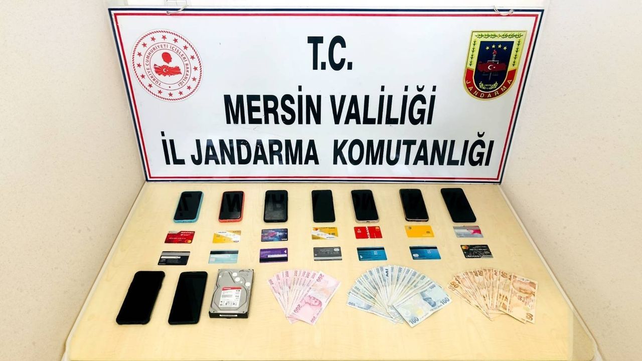 Mersin'de eş zamanlı dolandırıcılık operasyonu: 6 tutuklama
