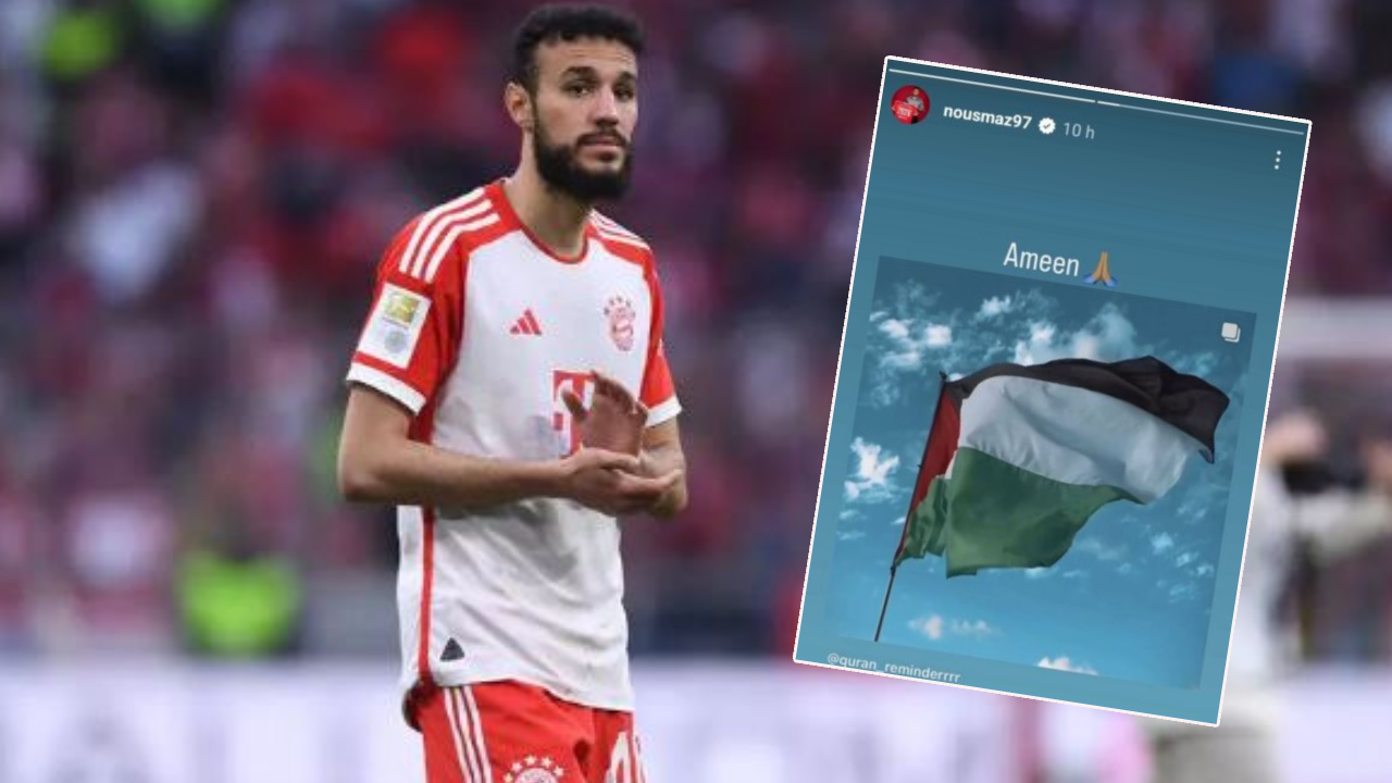 Filistin'e destek veren Bayern Münih futbolcusu Mazraoui için çirkin teklif: Sınır dışı edin