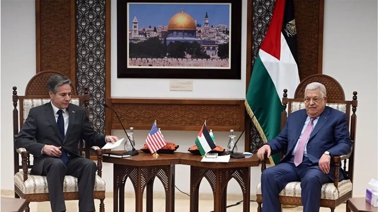 ABD Dışişleri Bakanı Blinken'dan Batı Şeria'ya ziyaret: Filistin Devlet Başkanı ile görüştü