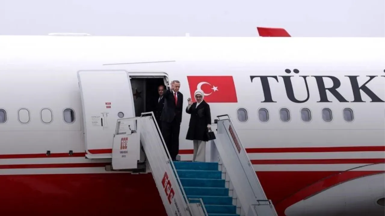 Cumhurbaşkanı Erdoğan'ın Özbekistan’daki temasları sona erdi