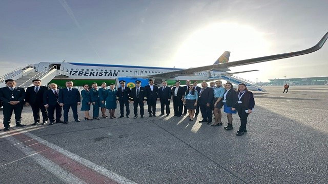 Özbekistan Hava Yollarının Taşkent-Ankara seferleri başladı