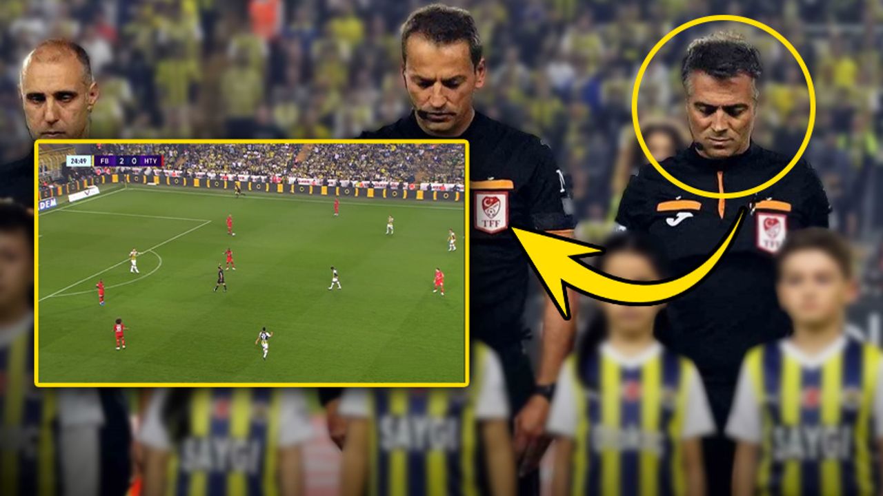 Fenerbahçe maçındaki penaltı kararı sonu oldu! Yardımcı hakem Kemal Yılmaz hakemliği bıraktı