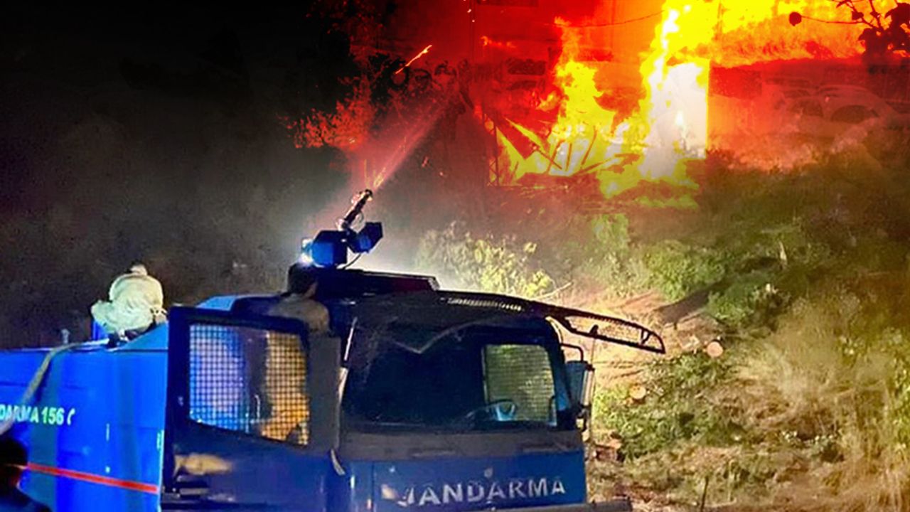 Evden çıkamayan engelli kadın, yangında hayatını kaybetti