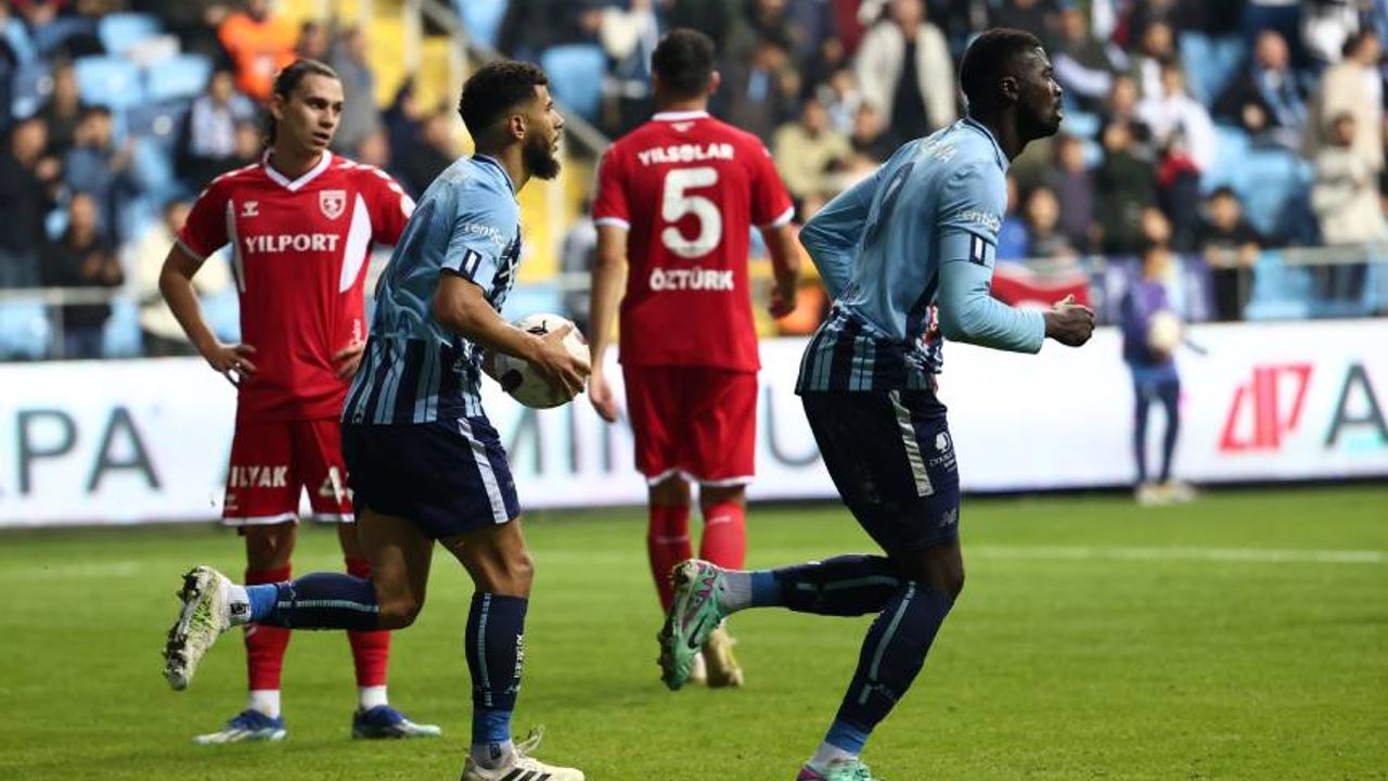 Samsunspor Adana Demirspor'u 3-2 mağlup etti