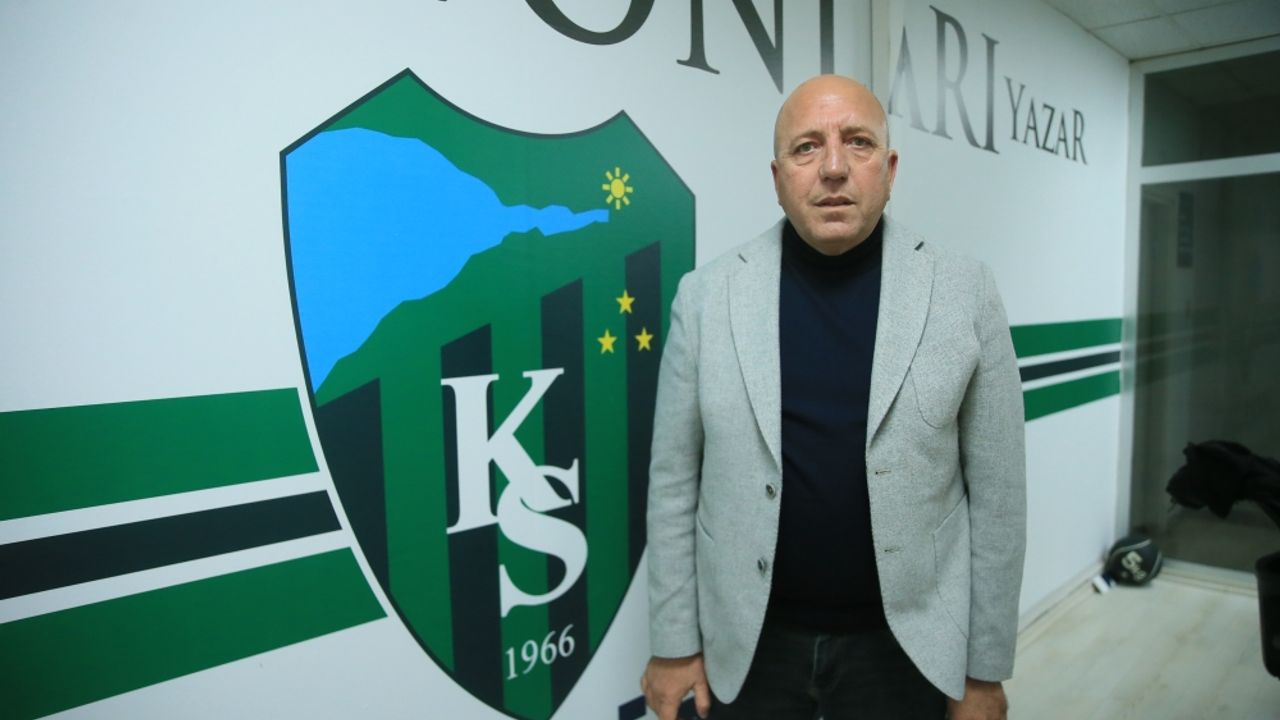 Kocaelispor'da hedef doğrudan Süper Lig'e yükselmek