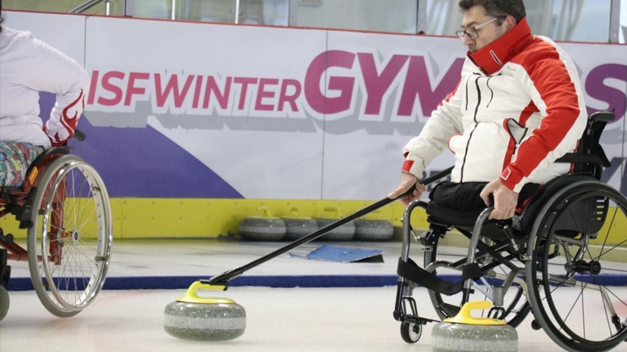 Tekerlekli Sandalye Curling Milli Takımı seçmeleri Erzurum'da tamamlandı