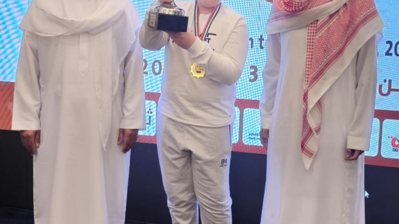 Yağız Kaan, Cidde Uluslararası Satranç Festivali'nde şampiyon oldu