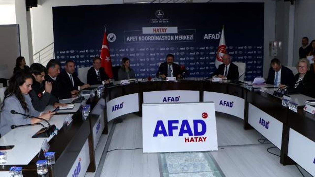 AB Türkiye Delegasyonu Başkanı Büyükelçi Meyer-Landrut, Hatay'da