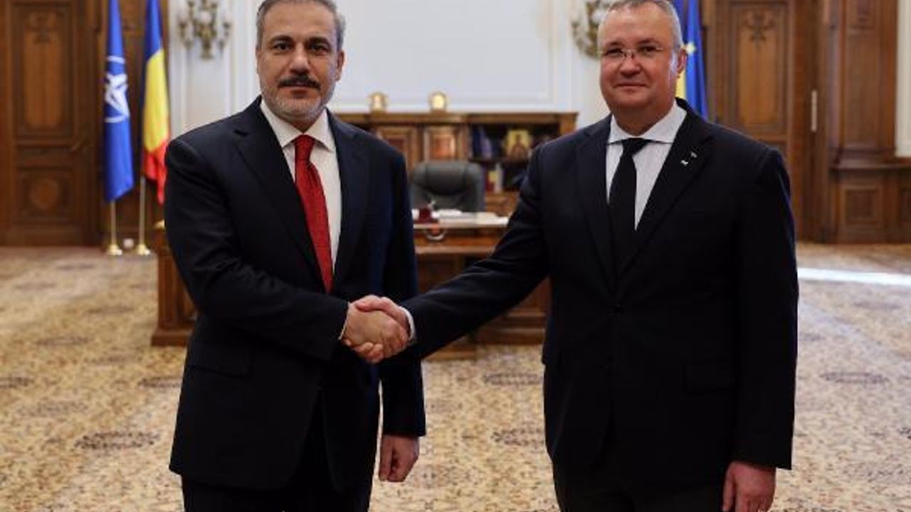Bakan Fidan, Romanya Senatosu Başkanı Nicolae Ionel Ciuca tarafından kabul edildi