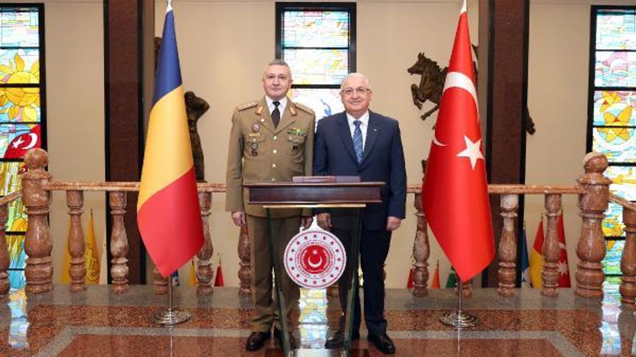 Bakan Güler, Romanya Genelkurmay Başkanı Vlad ile görüştü