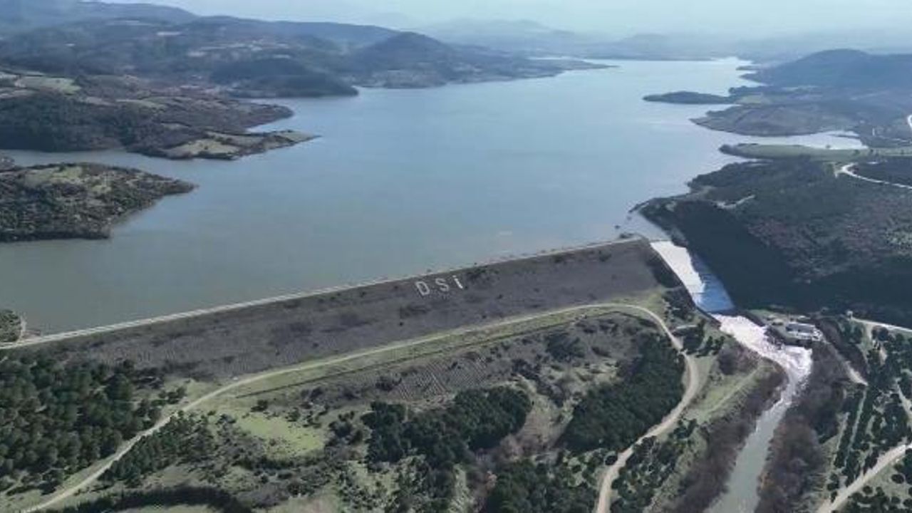 Bayramiç Barajı'nın su seviyesi, yüzde 100'e ulaştı