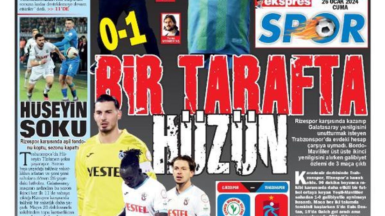 Trabzonspor’da son 5 sezonun en kötü 2’nci yarı başlangıcı