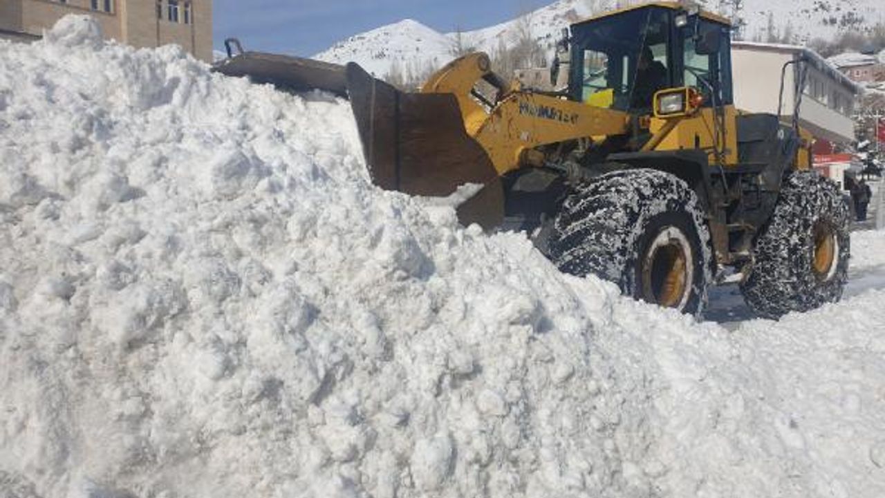 Van'da kardan kapanan 451 yerleşim yeri yolunun 148'i açıldı (2)