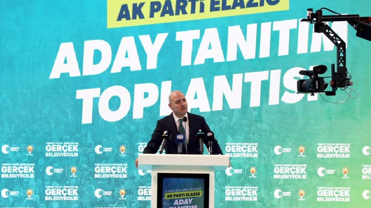 AK Parti'nin Elazığ ilçe ve belde belediye başkan adayları tanıtıldı