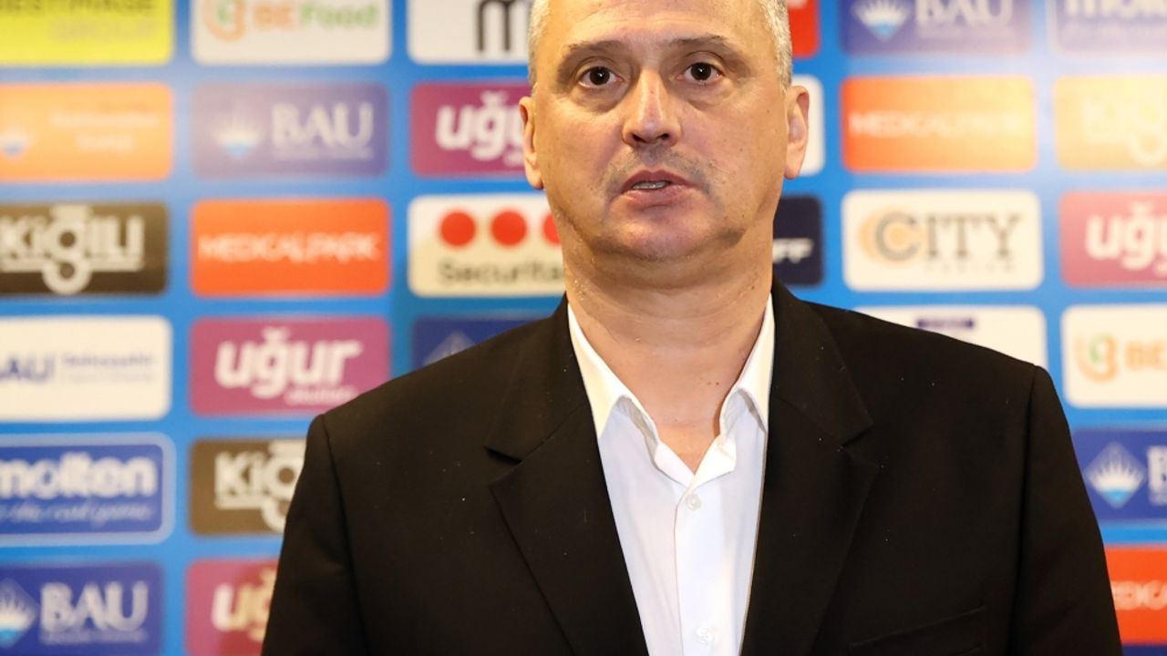 Bahçeşehir Koleji Başantrenörü Radonjic'in lig için ilk hedefi play-off'ta yer almak: