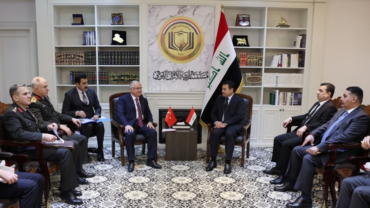 Milli Savunma Bakanı Güler, Irak Ulusal Güvenlik Müsteşarlığını ziyaret etti