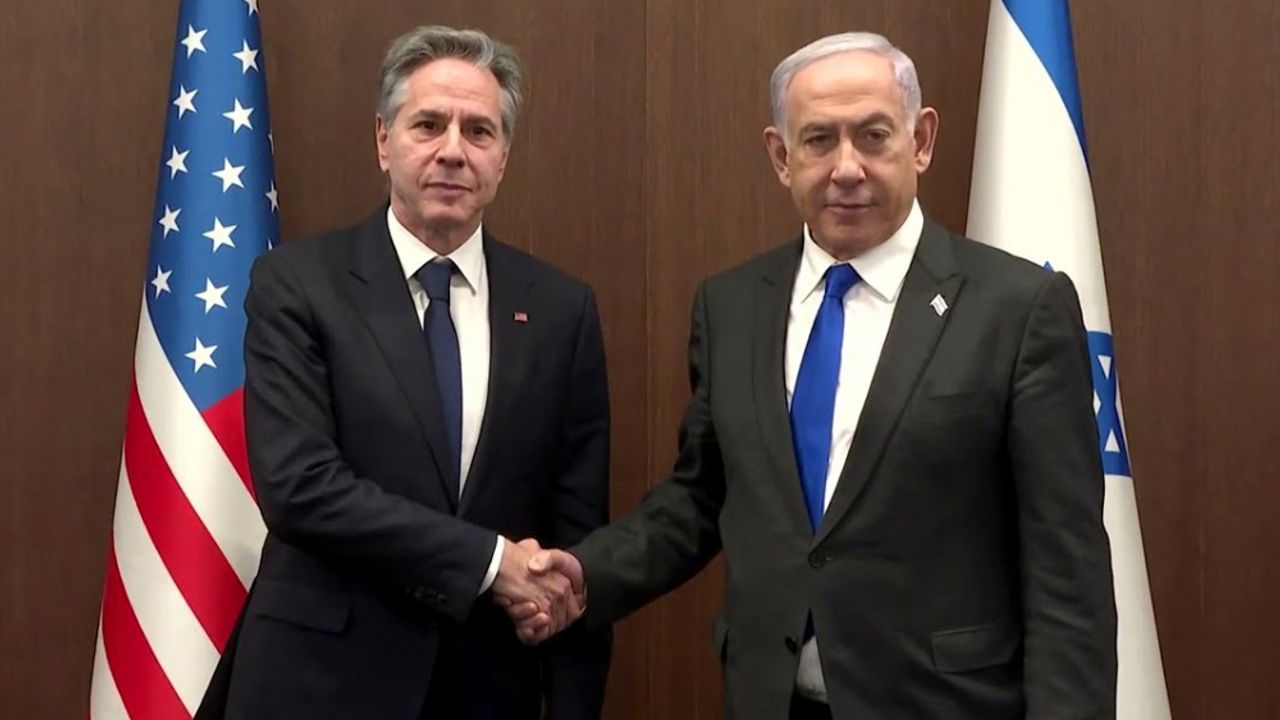 Netanyahu, Gazze'de ateşkes müzakereleri sürerken ABD Dışişleri Bakanı Blinken ile görüştü
