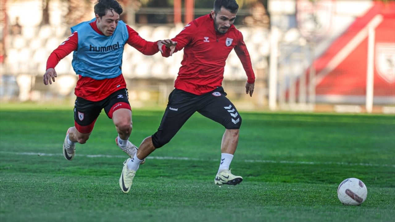 Samsunspor, Antalyaspor maçının hazırlıklarını sürdürdü