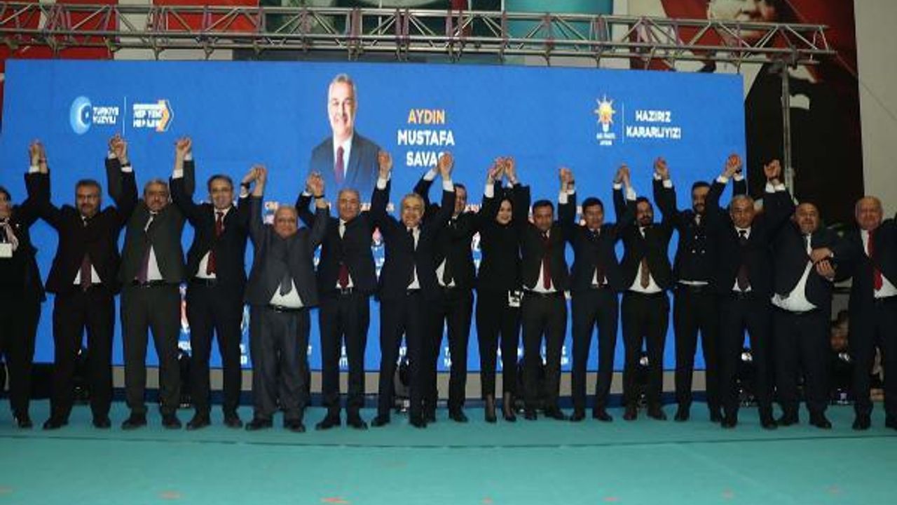 AK Parti'nin Aydın adayları tanıtıldı
