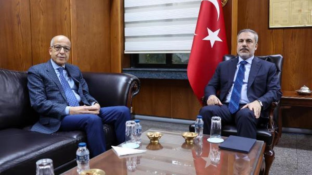 Bakan Fidan, Libya Yüksek Devlet Konseyi Başkanı Takala ile bir araya geldi (4)