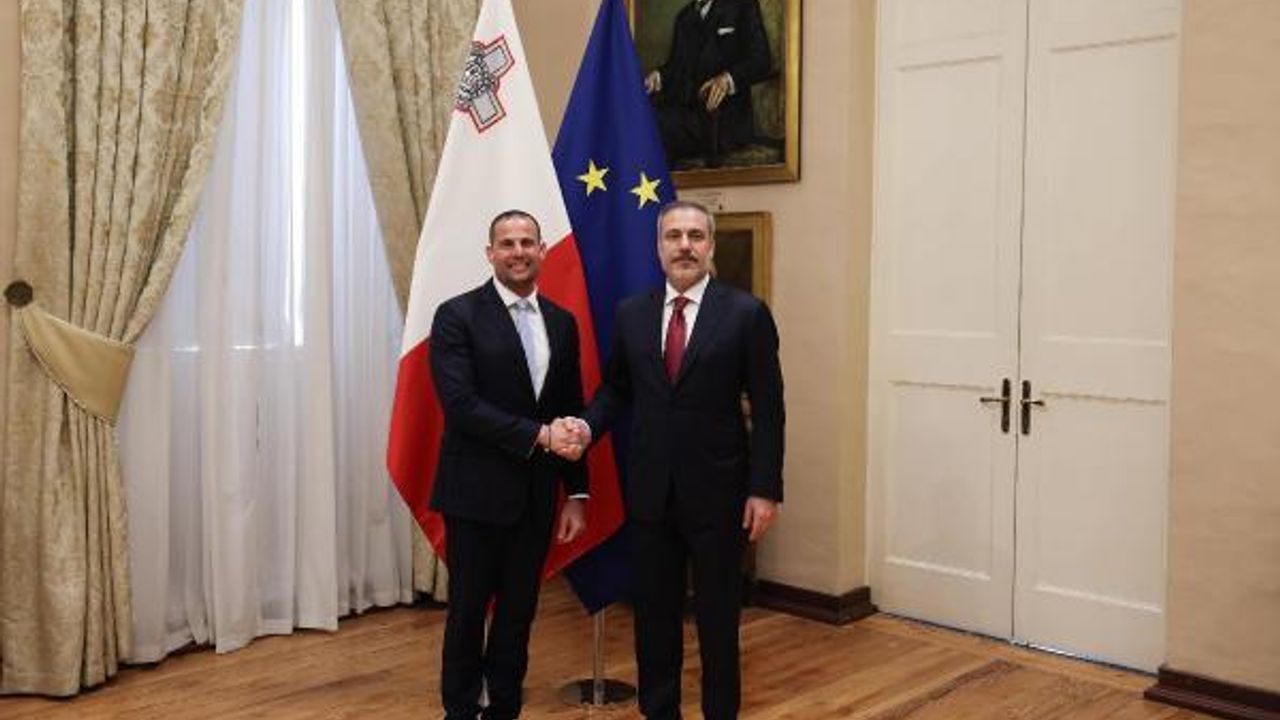Bakan Fidan, Malta Başbakanı Abela ile görüştü