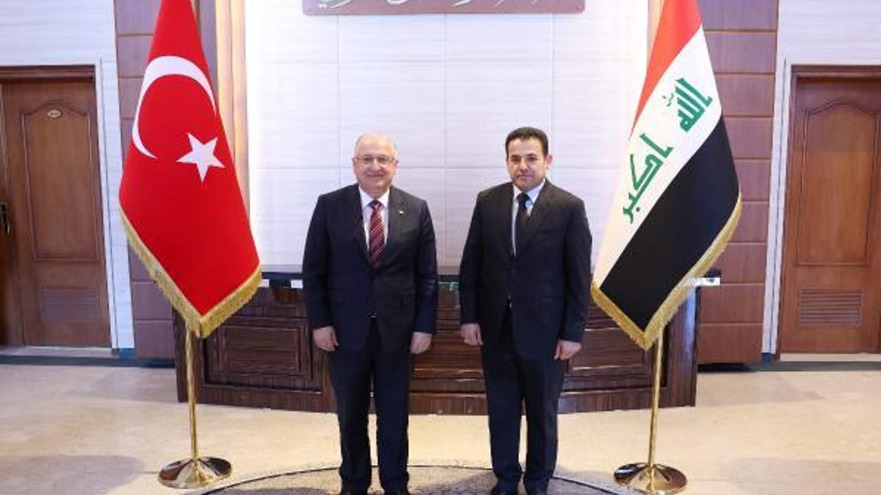 Bakan Güler, Irak Ulusal Güvenlik Müsteşarlığını ziyaret etti