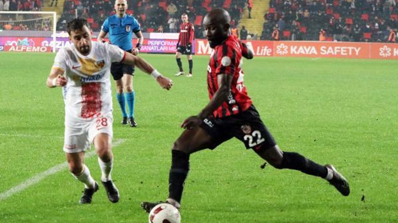 Gaziantep FK – Kayserispor: 1-1