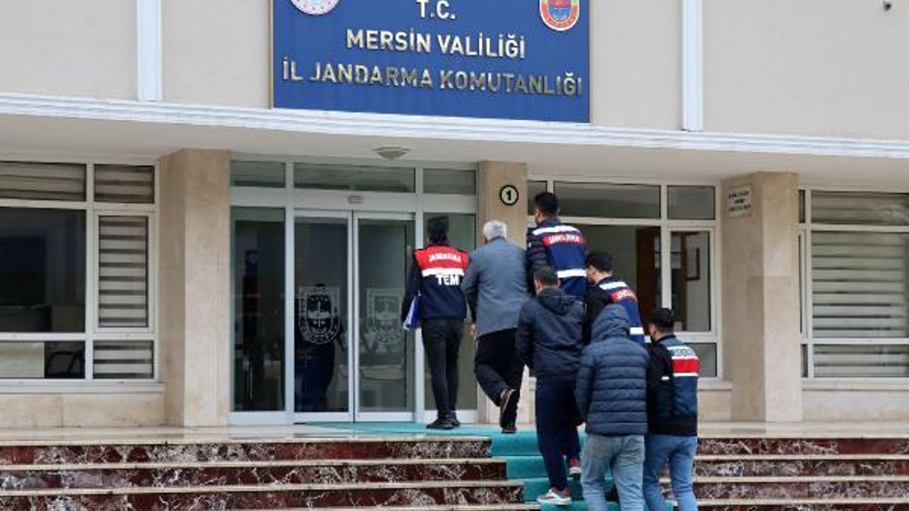 Mersin'de PKK operasyonu: 3 gözaltı