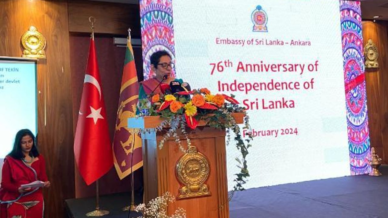 Sri Lanka'nın bağımsızlığının 76’ncı yıl dönümü Ankara'da kutlandı