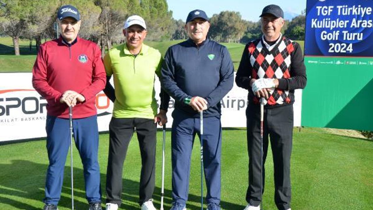 TGF Türkiye Kulüpler Arası Golf Turu Antalya'da başladı
