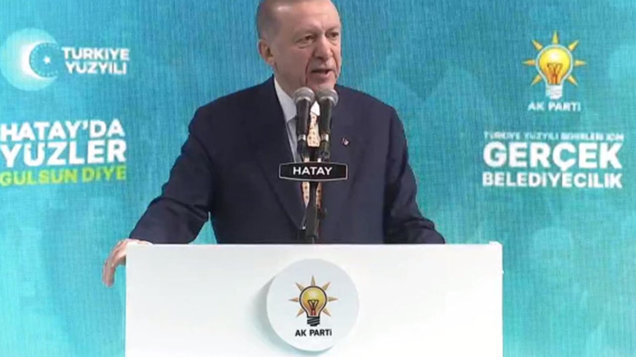 Cumhurbaşkanı Erdoğan Hatay adaylarını tek tek tanıttı! 'Biz o vicdansızlardan değiliz'