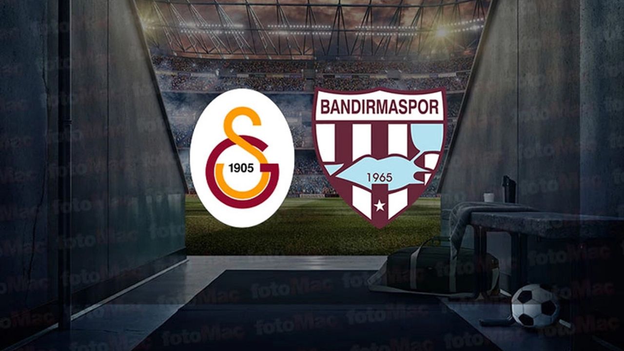 Bandırmaspor'u ağırlayacak olan Galatasaray 4 eksikle sahaya çıkacak