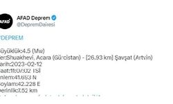 Gürcistan'da deprem oldu: Artvin'de de hissedildi!