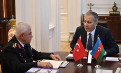 Bakan Yerlikaya ve Arif Paşa, Azerbaycan İçişleri Bakanı Vilayet Eyvazov’la görüştü