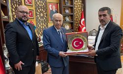 Türkmen komutandan Devlet Bahçeli'ye ziyaret