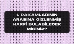 Sadece atmaca gibi gözleri olanlar çözebiliyor! Rakamlar arasına gizlenen harf bulamayanları çıldırtıyor: 7 saniyede...