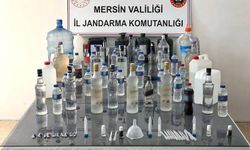 Mersin'de sahte içki operasyonu: Toplam 100 litre...