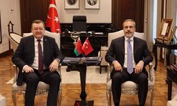 Hakan Fidan, Belaruslu mevkidaşı ile Ankara'da görüştü
