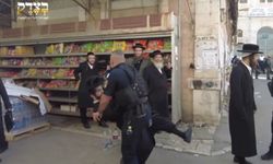 İsrail polisi, Filistin bayrağı asan yahudilere saldırdı