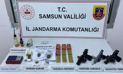Jandarma'dan zehir tacirlerine şok baskın: Çok sayıda uyuşturucu madde ve silah ele geçirildi 