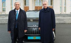 Cumhurbaşkanı Erdoğan'dan Kazakistan Cumhurbaşkanına TOGG hediyesi