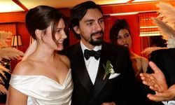 Alina Boz ile Umut Evirgen dünya evine girdi: İşte düğünden ilk kareler