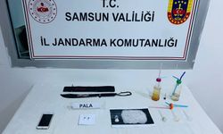 Otobüsle uyuşturucu taşırken jandarmaya yakalandı