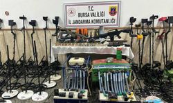 Bursa İl Jandarma’dan tarihi eser kaçakçılarına suçüstü operasyon