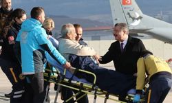 Gazze'den getirilen hastalar Türkiye'de