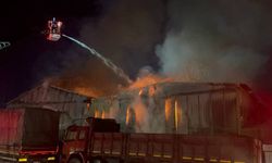 Kocaeli'de palet deposunda yangın: Ekipler müdahale ediyor