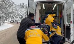 Bolu'da kazaya müdahale eden jandarma personeline cip çarptı