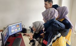 Kırşehir'de acil tıp teknisyenleri AA'nın "Yılın Kareleri" oylamasına katıldı