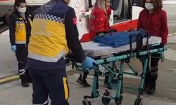 Van'da doğumdan sonra rahatsızlanan kadın ve bebeği ambulans helikopterle hastaneye ulaştırıldı